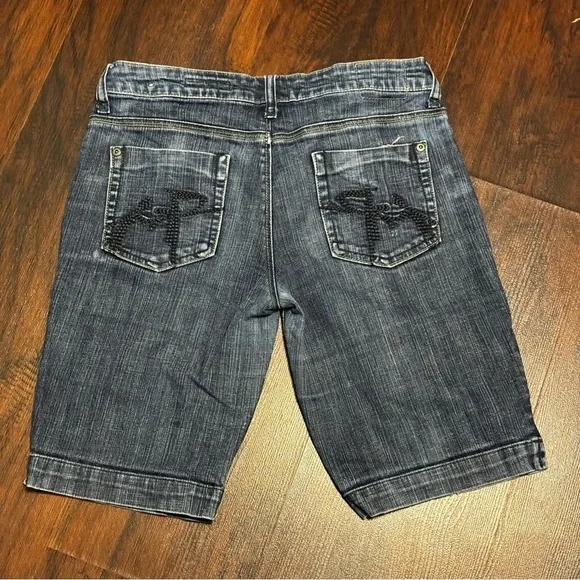 Chip & Pepper Production Y2K vintage Mid Rise Denim Shorts 9/10 - Picture 11 of 12